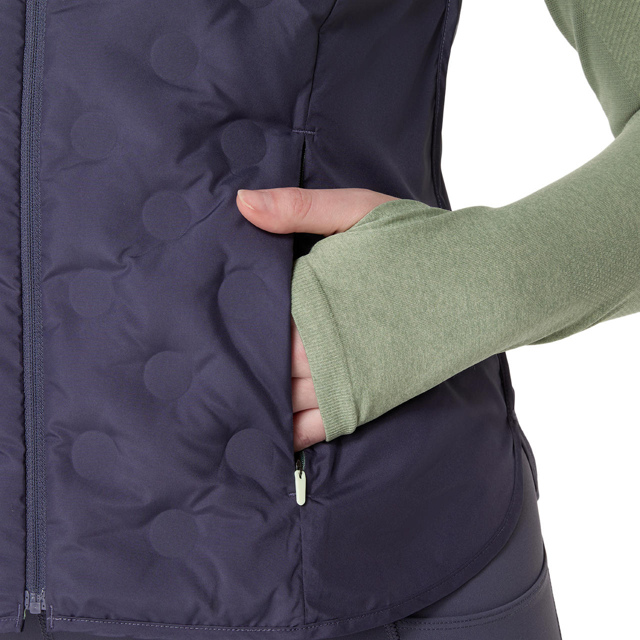 Asics Damenweste Nagino Run Padded Gilet - Image 7
