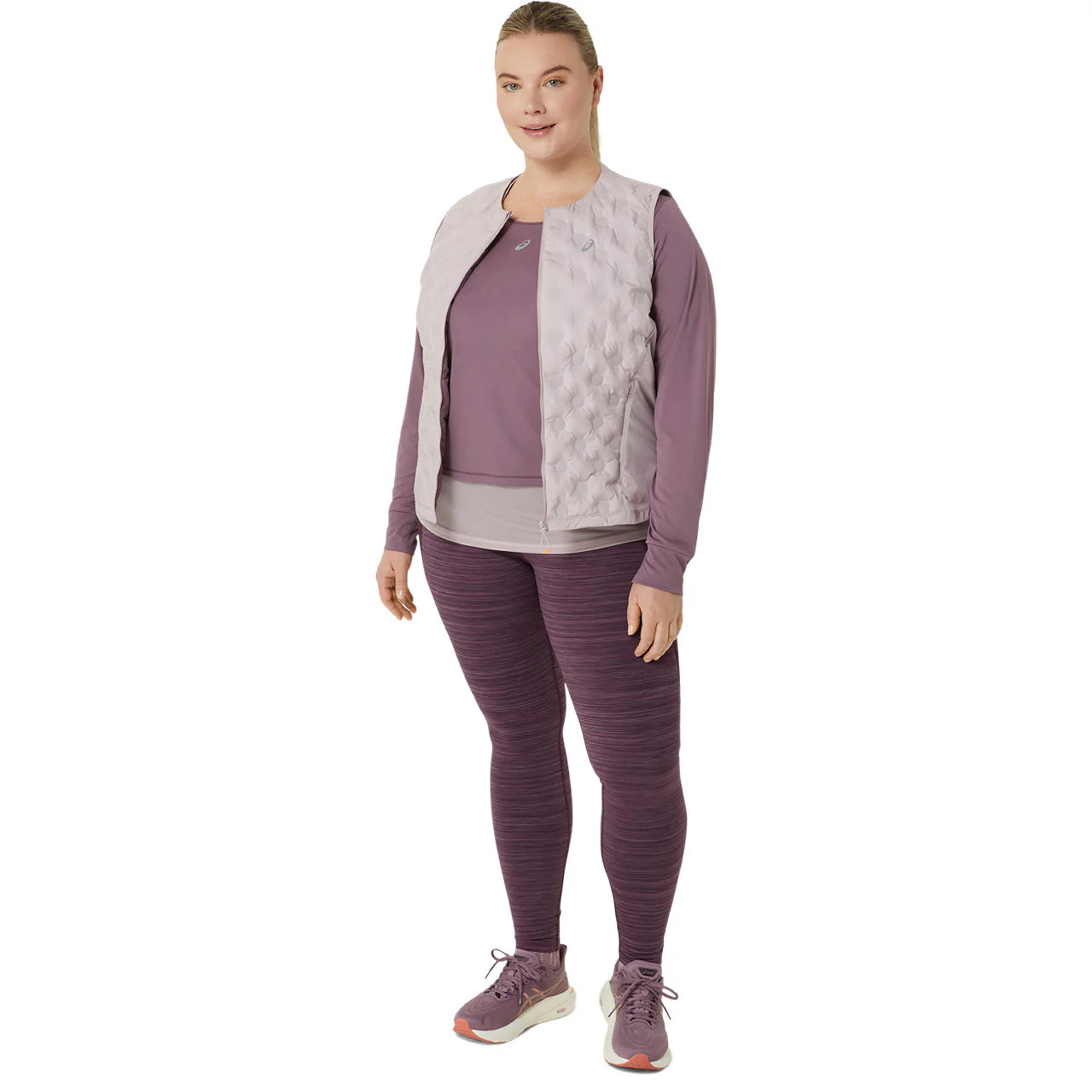 Asics Damenweste Nagino Run Padded Gilet - Image 3