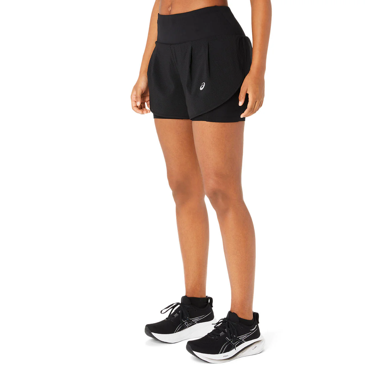 Asics Damenlaufhose Road 2-N-1 3.5IN Short - Image 3
