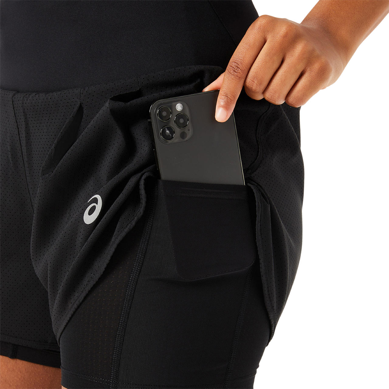 Asics Damenlaufhose Road 2-N-1 3.5IN Short - Image 8