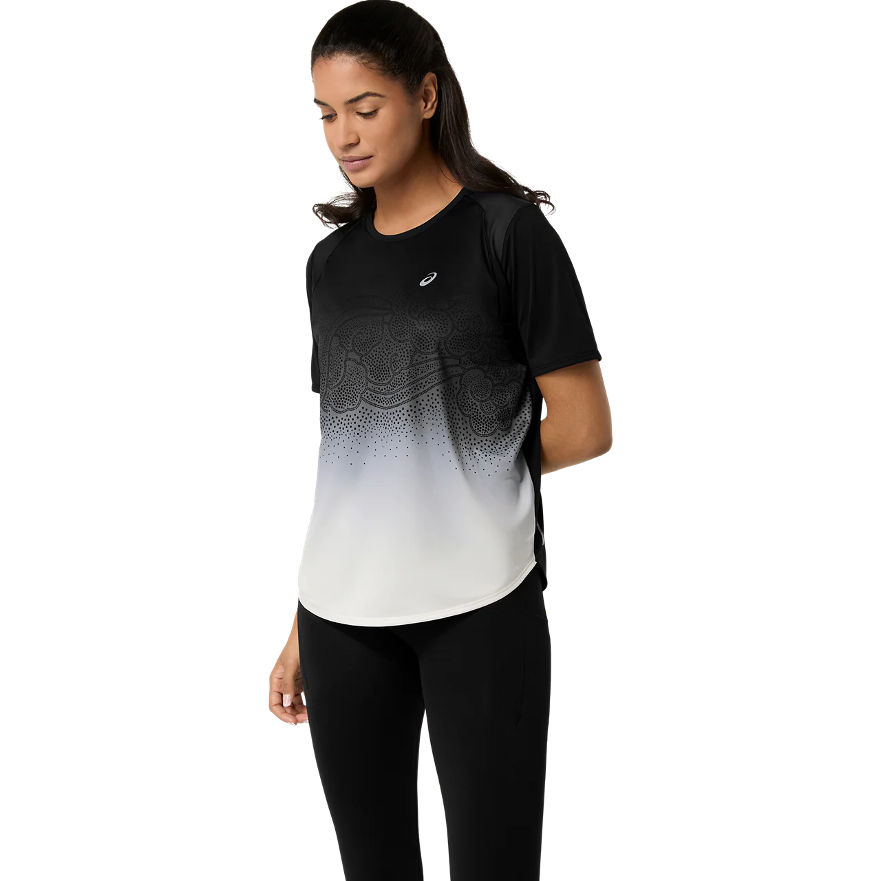 Asics Damenlaufshirt Road Fade SS Top - Image 4