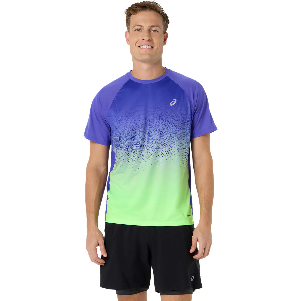 Asics Herrenlaufshirt Road Fade SS Top