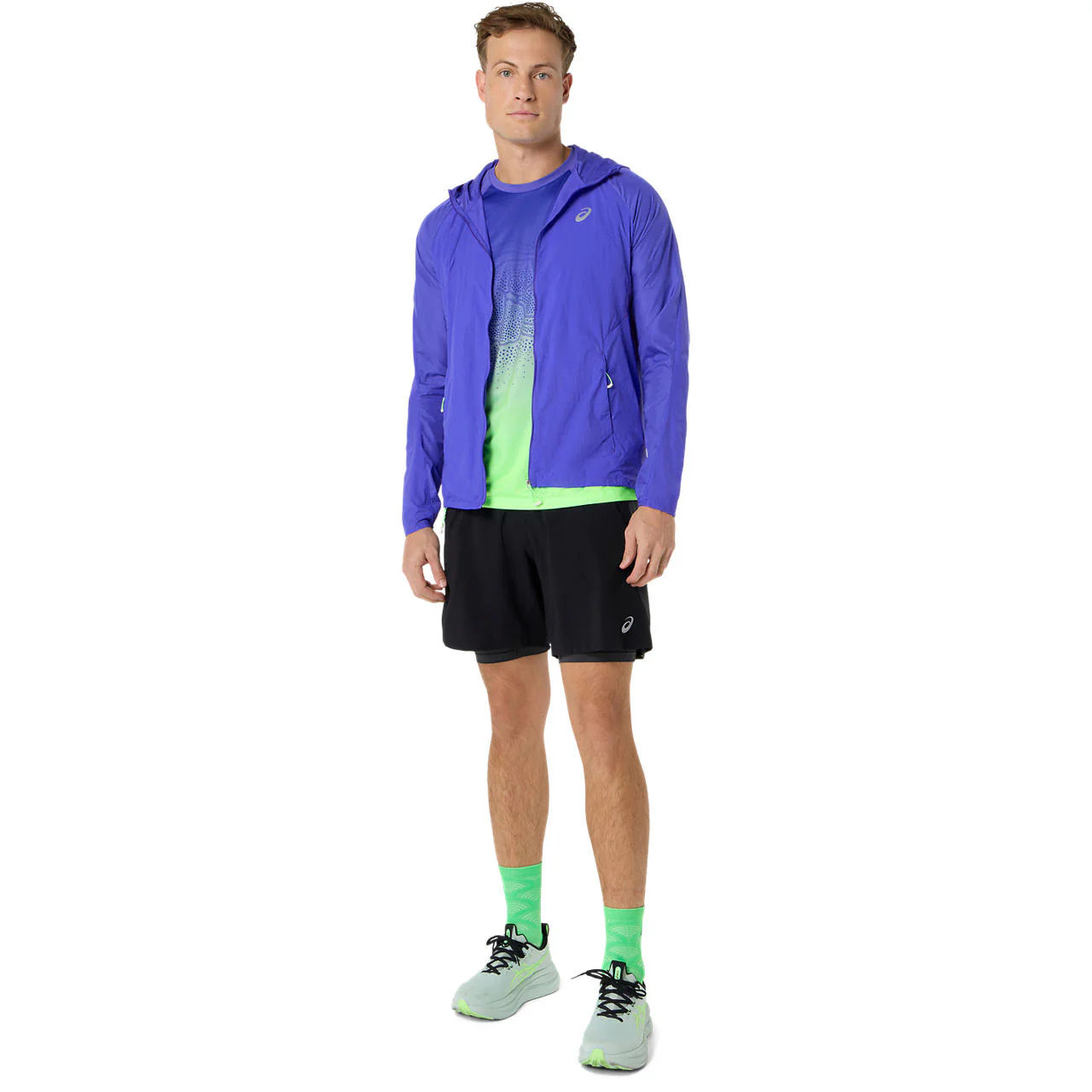 Asics Herrenlaufshirt Road Fade SS Top - Image 7
