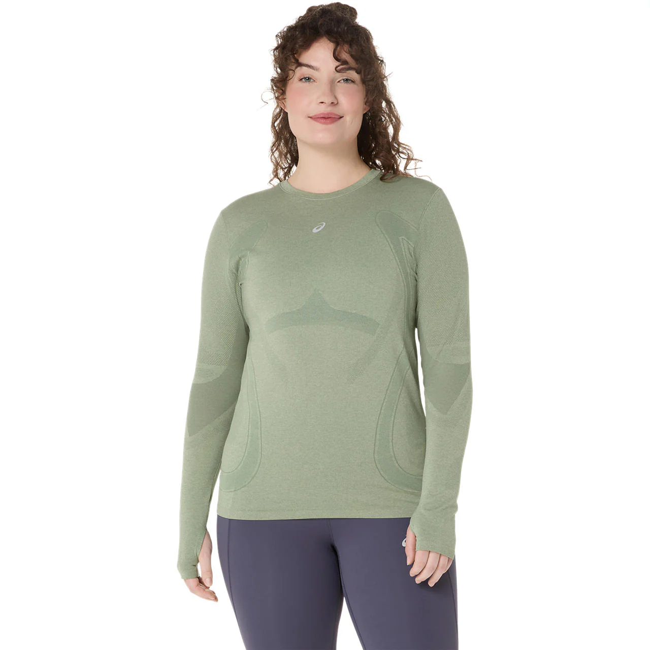 Asics Damenlangarmshirt Road Seamless LS Top