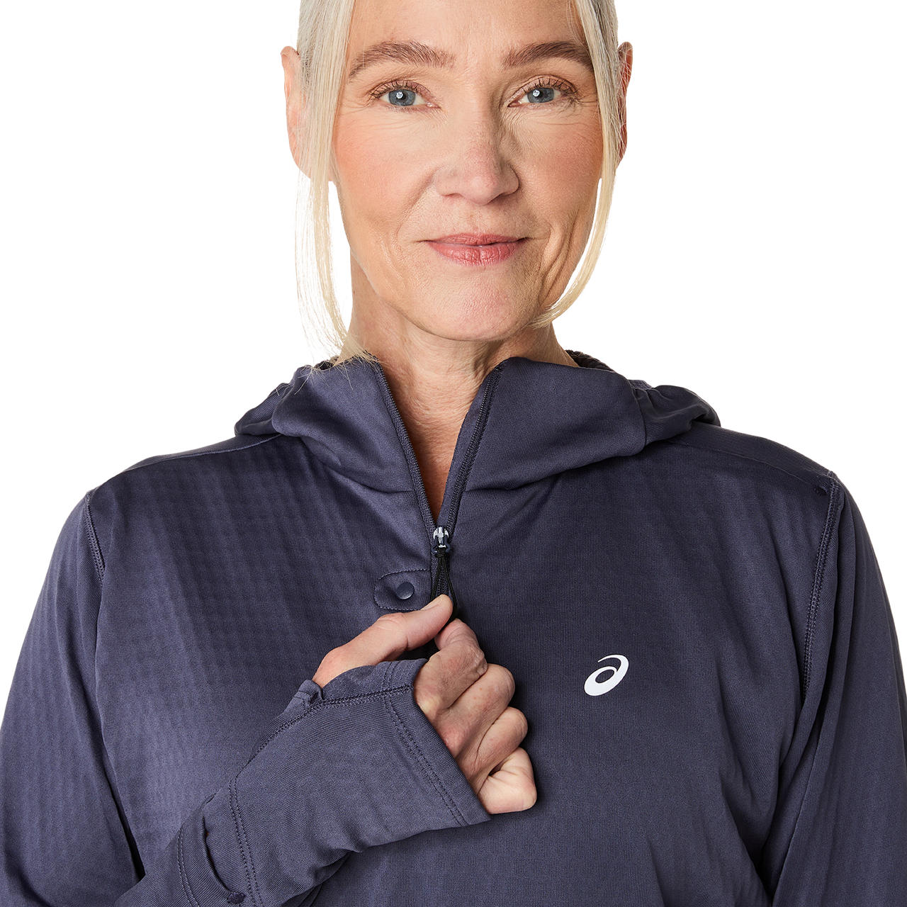 Asics Damenjacke Road Winter LS Hoodie - Image 5
