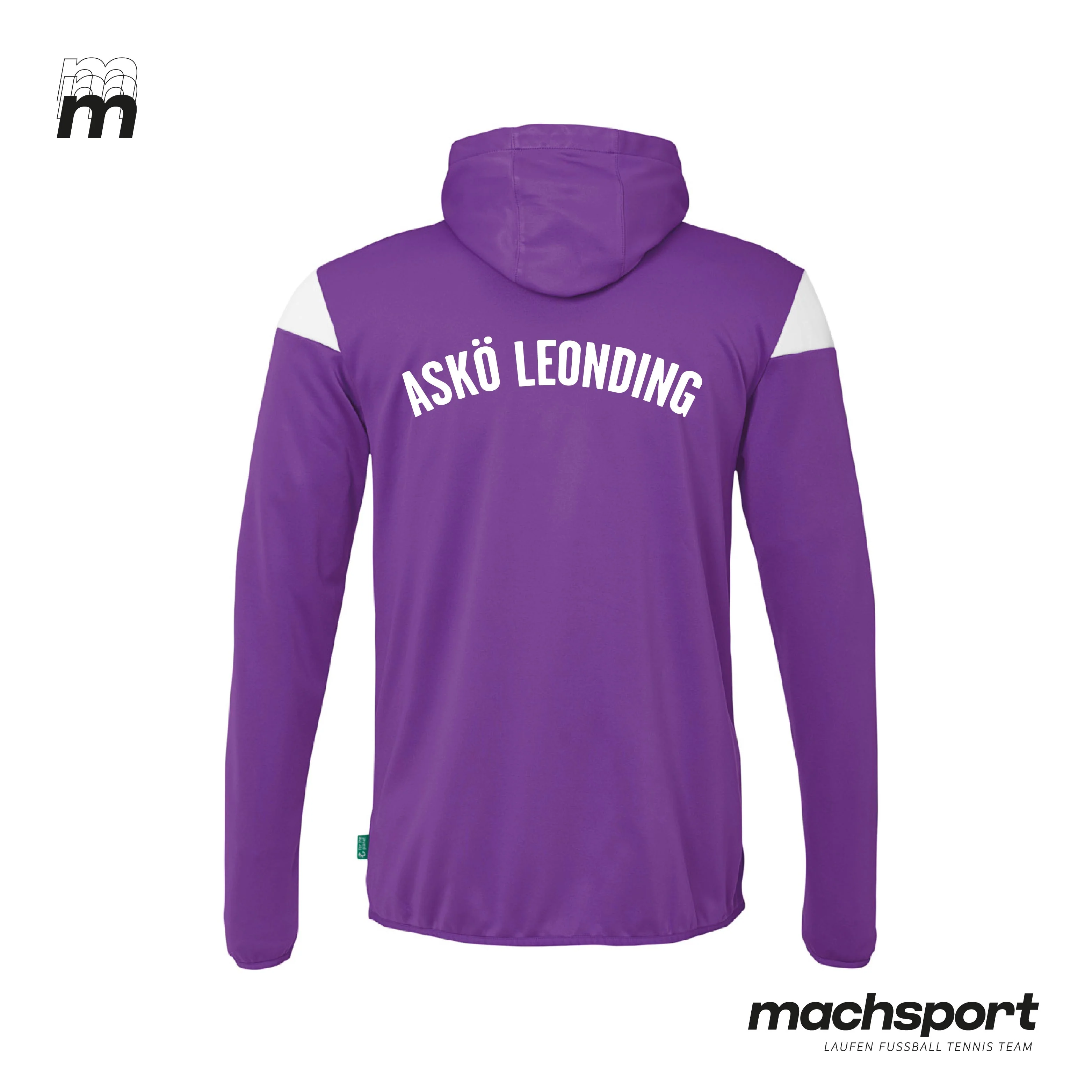 ASKÖ Leonding Fan Jacke mit Kapuze Retro - Image 2
