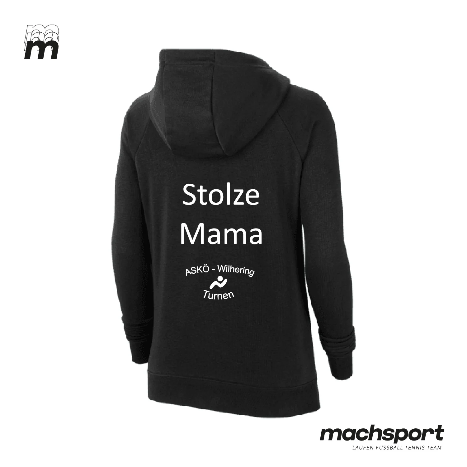 ASKÖ Wilhering Turnen Hoodie "Stolze Mama" - Image 2