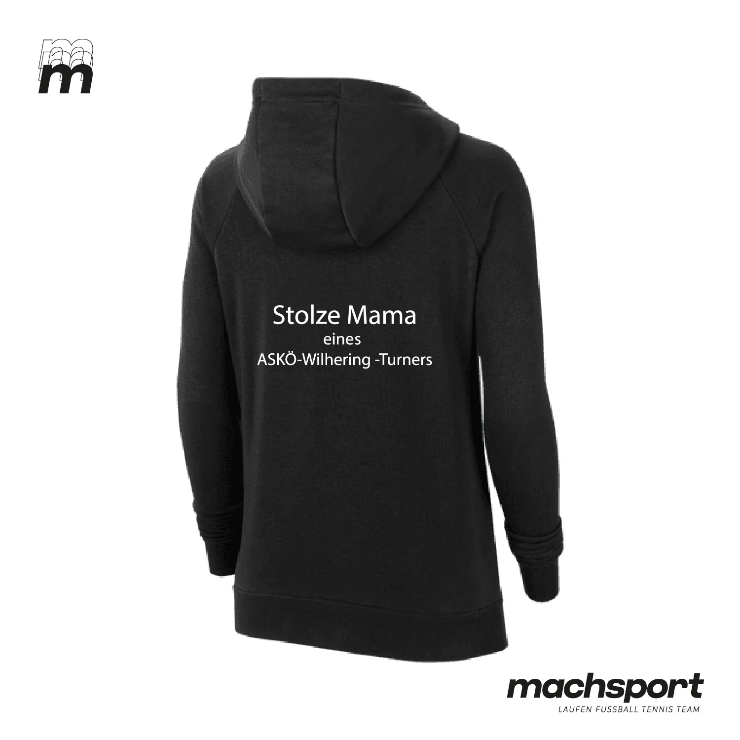 ASKÖ Wilhering Turnen Hoodie "Stolze Mama eines ASKÖ-Wilhering-Turners" - Image 2