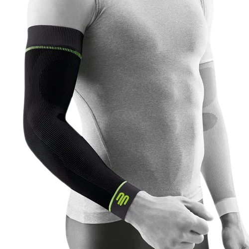Bauerfeind Sports Compression Sleeves arm extra long, Schwarz