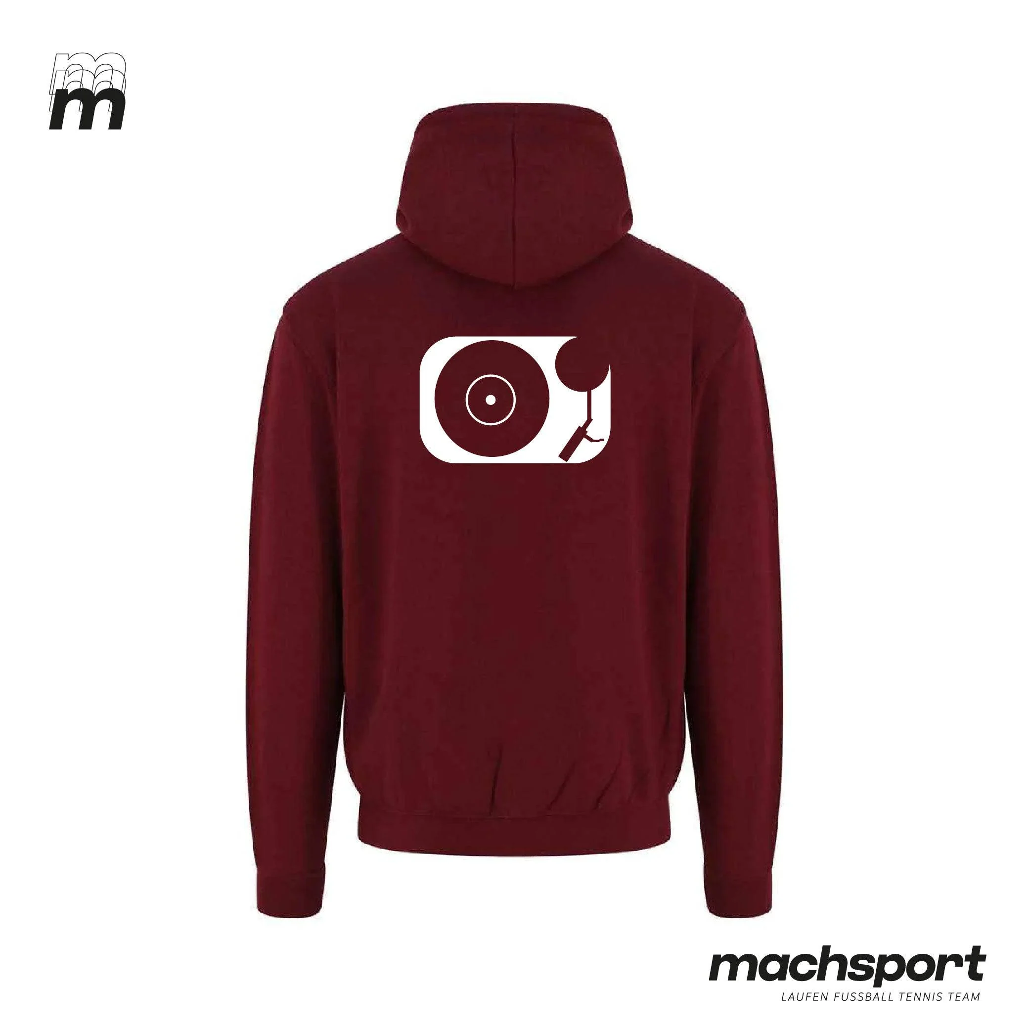 Borg Linz Hoody burgundy - POP