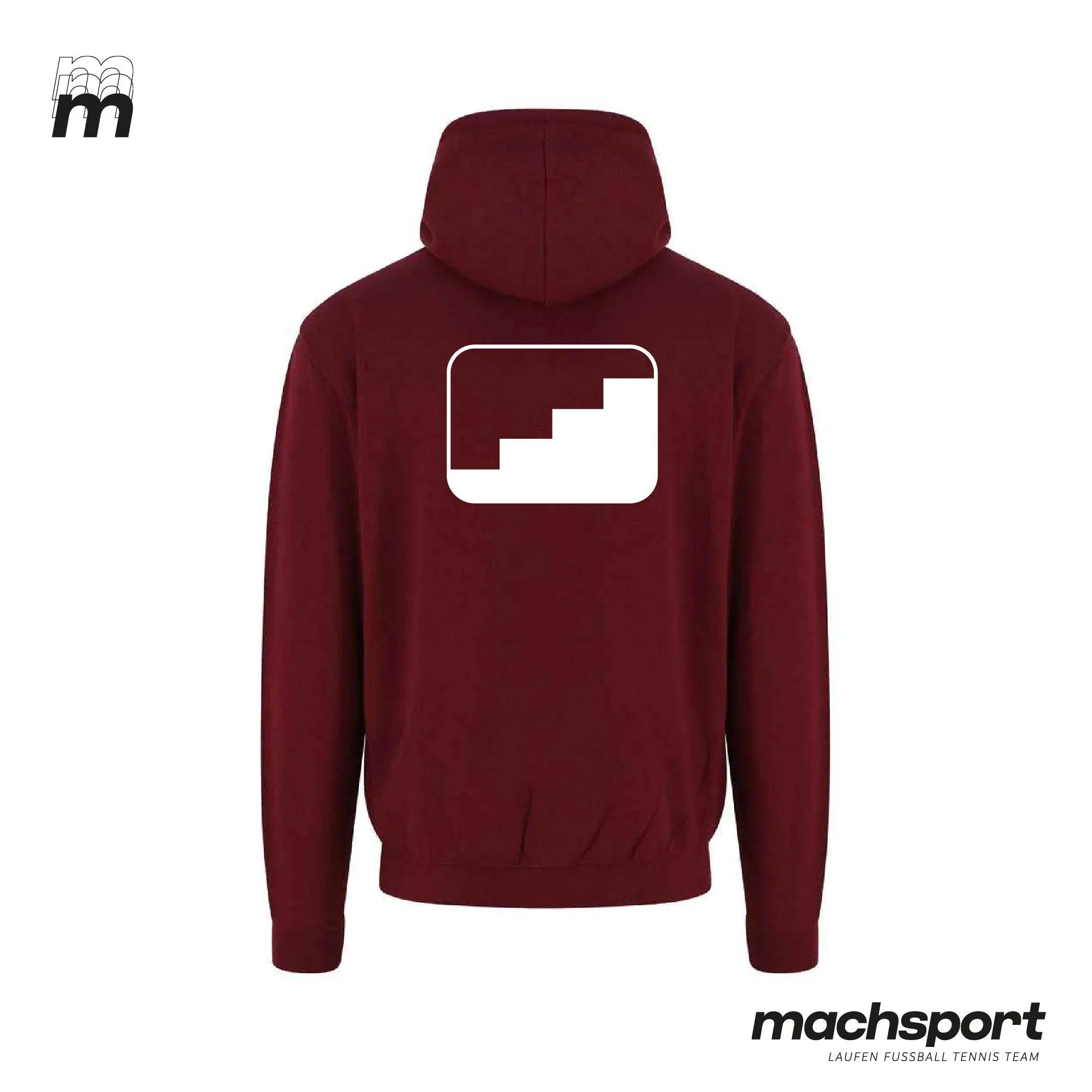 Borg Linz Hoody burgundy - ÜBERGANGSSTUFE
