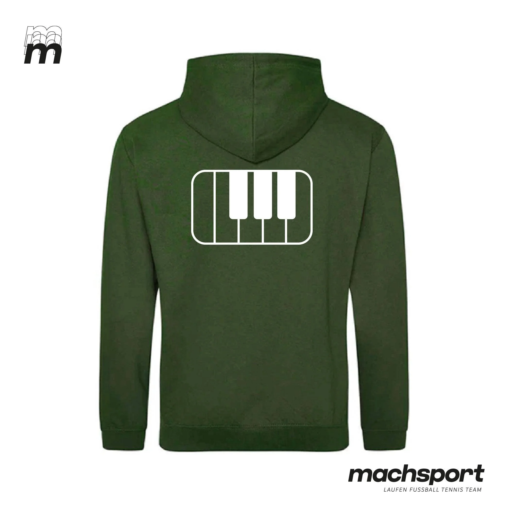 Borg Linz Hoody earthy green - MUSIK