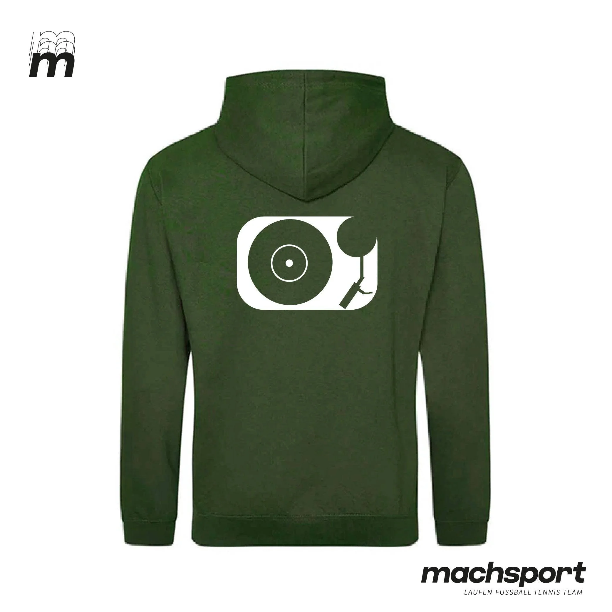 Borg Linz Hoody earthy green - POP