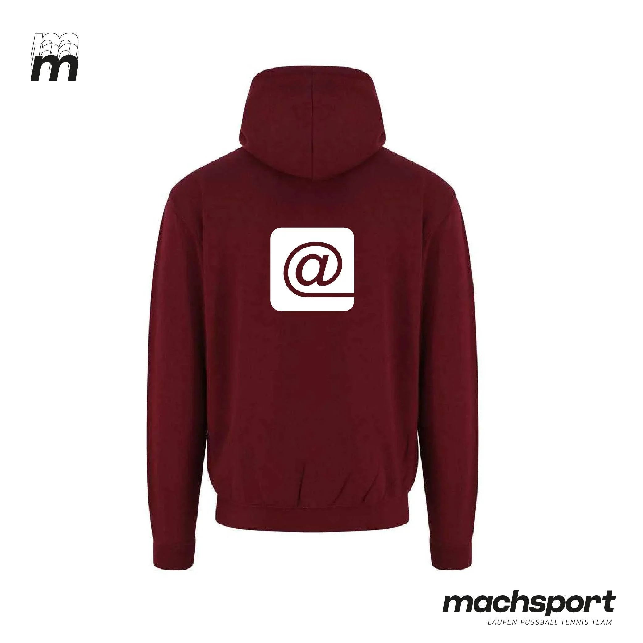 Borg Linz Hoody burgundy - INFORMATIK