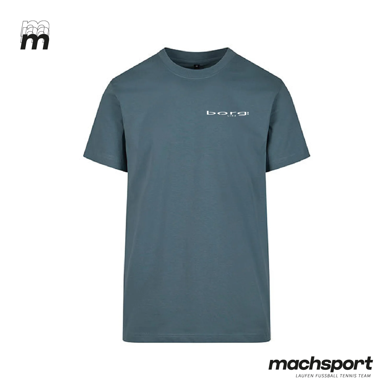 Borg Linz Shirt dusty blue - MUSIK - Image 2