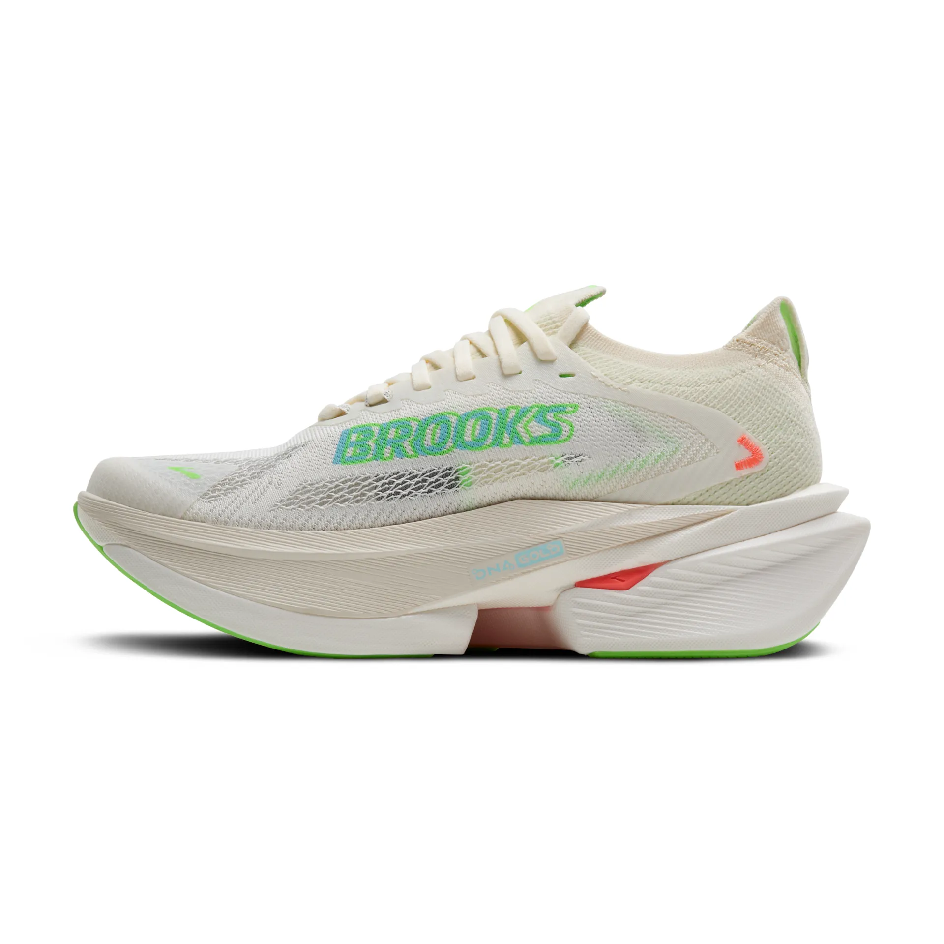 Brooks Herrenlaufschuhe Hyperion Max 3, Gecko/Pink Clay - Image 4