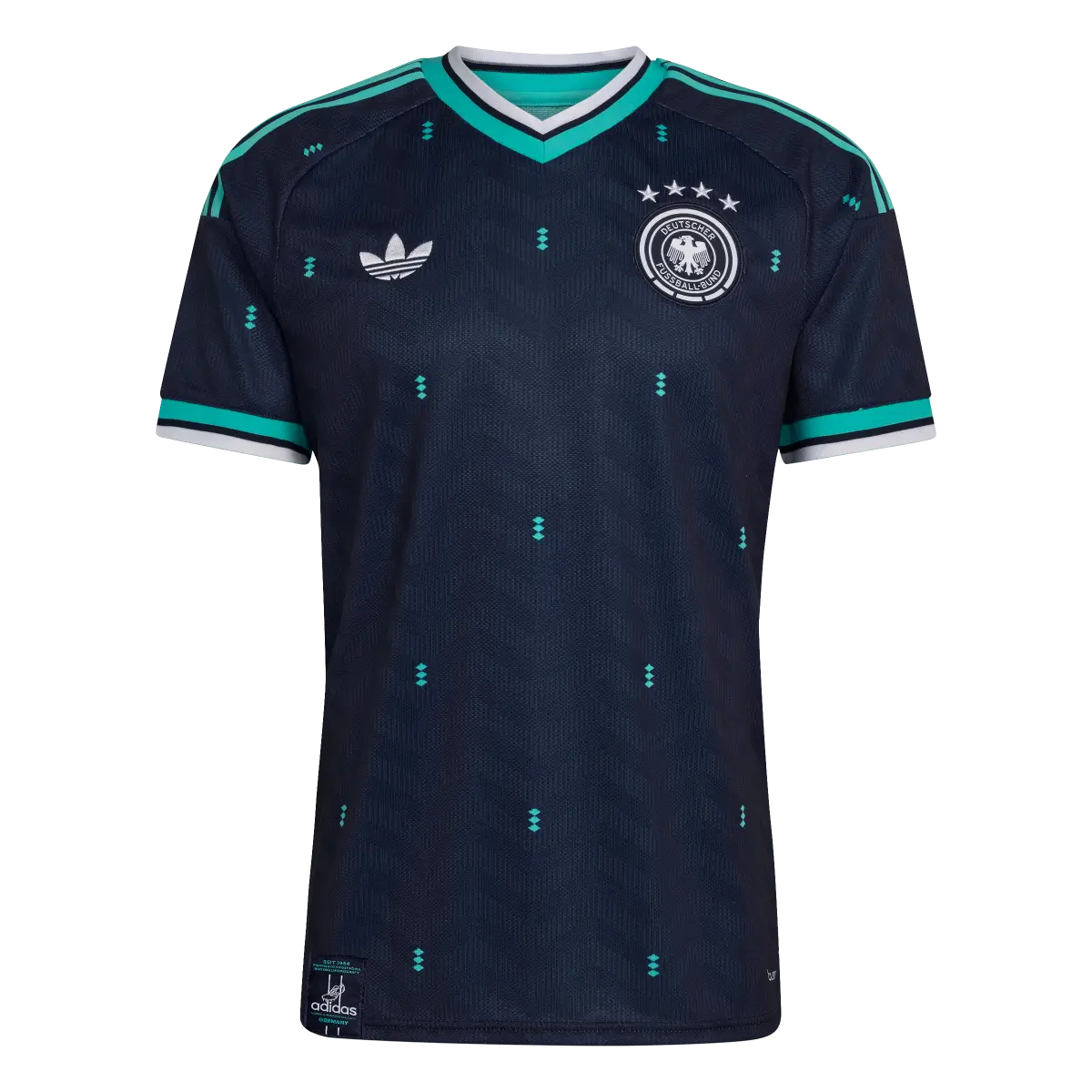 DFB Herrenfußballshirt Away Trikot, Auswärtstrikot mit Climacool für Spiel, Training und Fan Einsatz