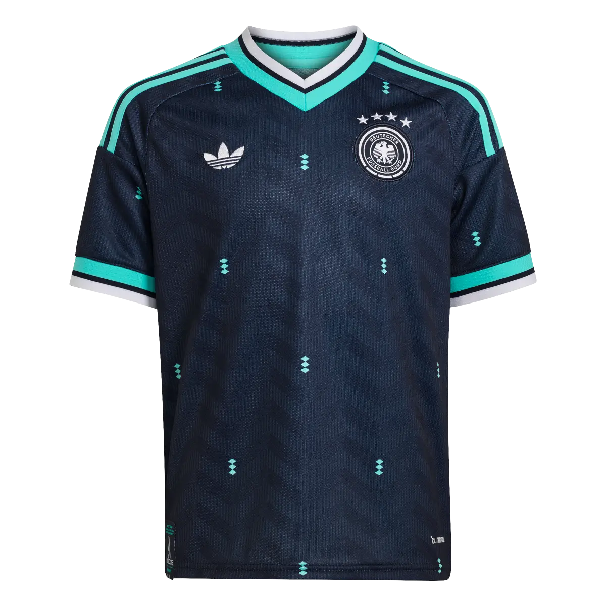 DFB Kinderfußballshirt Away Jersey Kids, Kinder Auswärtstrikot mit Climacool für Spiel, Training und Fan Einsatz