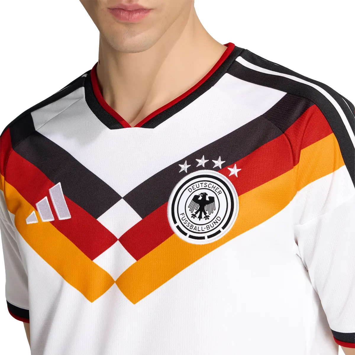 DFB Herrenfußballshirt Home 2026, Heimtrikot mit Climacool für Spiel, Training und Fan Einsatz - Image 4