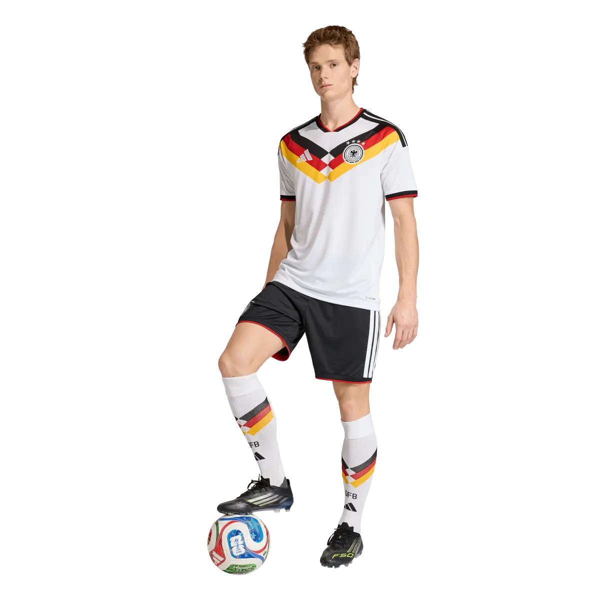 DFB Herrenfußballshirt Home 2026, Heimtrikot mit Climacool für Spiel, Training und Fan Einsatz - Image 5