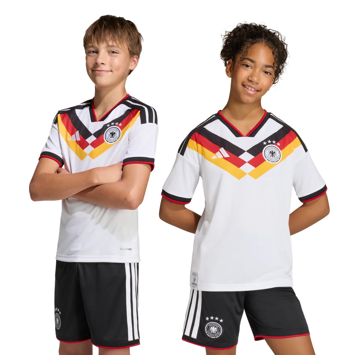 DFB Kinderfußballshirt Home Jersey 2026, Heimtrikot mit Climacool für Training, Spiel und Fan Einsatz - Image 3