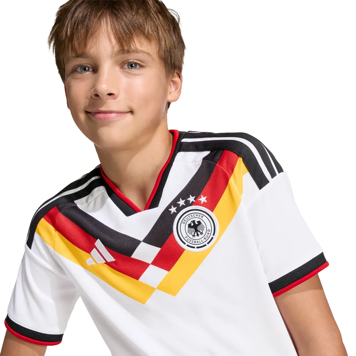DFB Kinderfußballshirt Home Jersey 2026, Heimtrikot mit Climacool für Training, Spiel und Fan Einsatz - Image 6