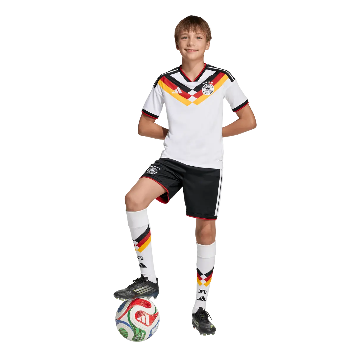 DFB Kinderfußballshirt Home Jersey 2026, Heimtrikot mit Climacool für Training, Spiel und Fan Einsatz - Image 7