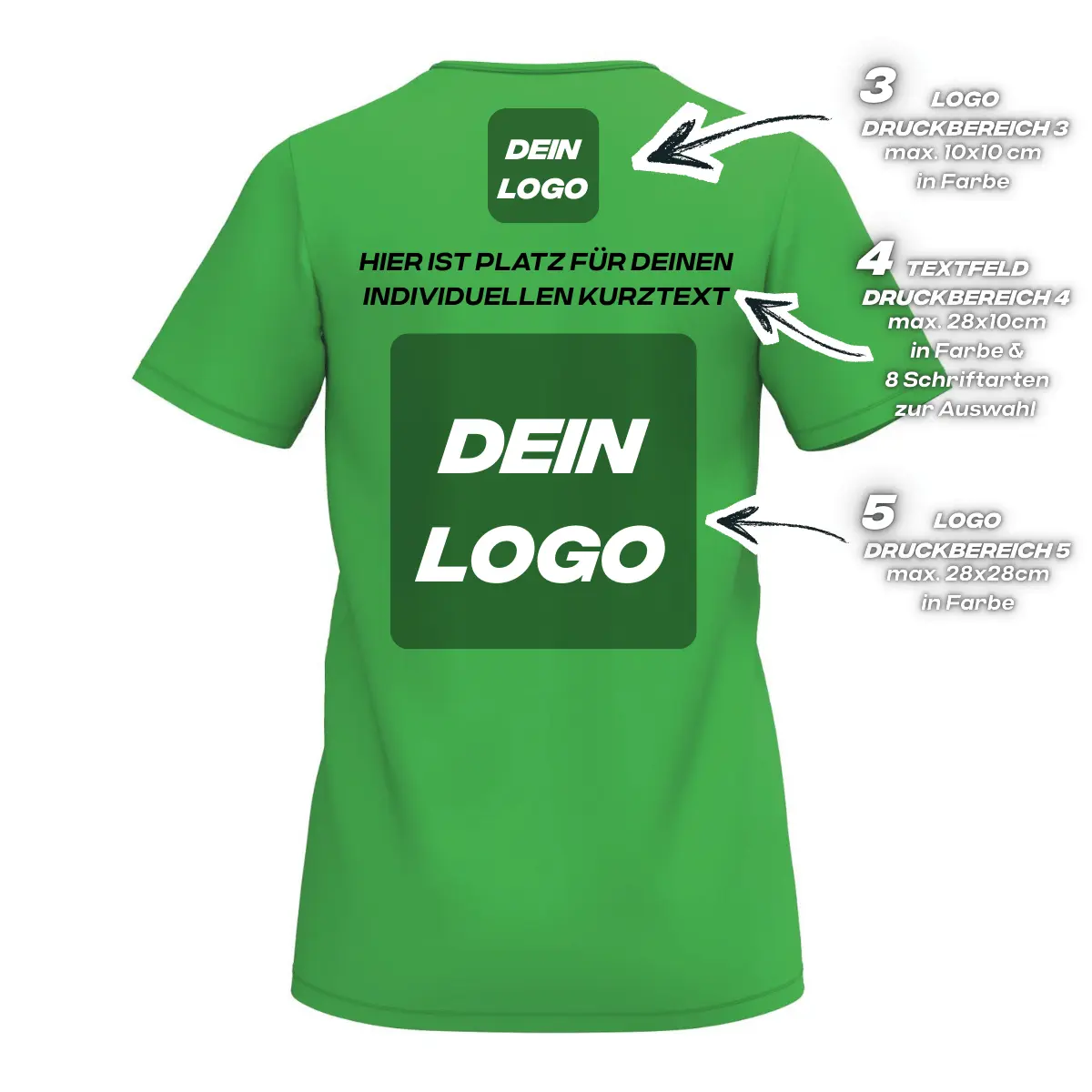 Erima Damenlaufshirt Intro Funktionsteamshirt, grün - Image 2