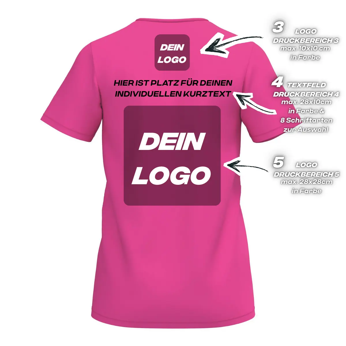 Erima Damenlaufshirt Intro Funktionsteamshirt, pink - Image 2
