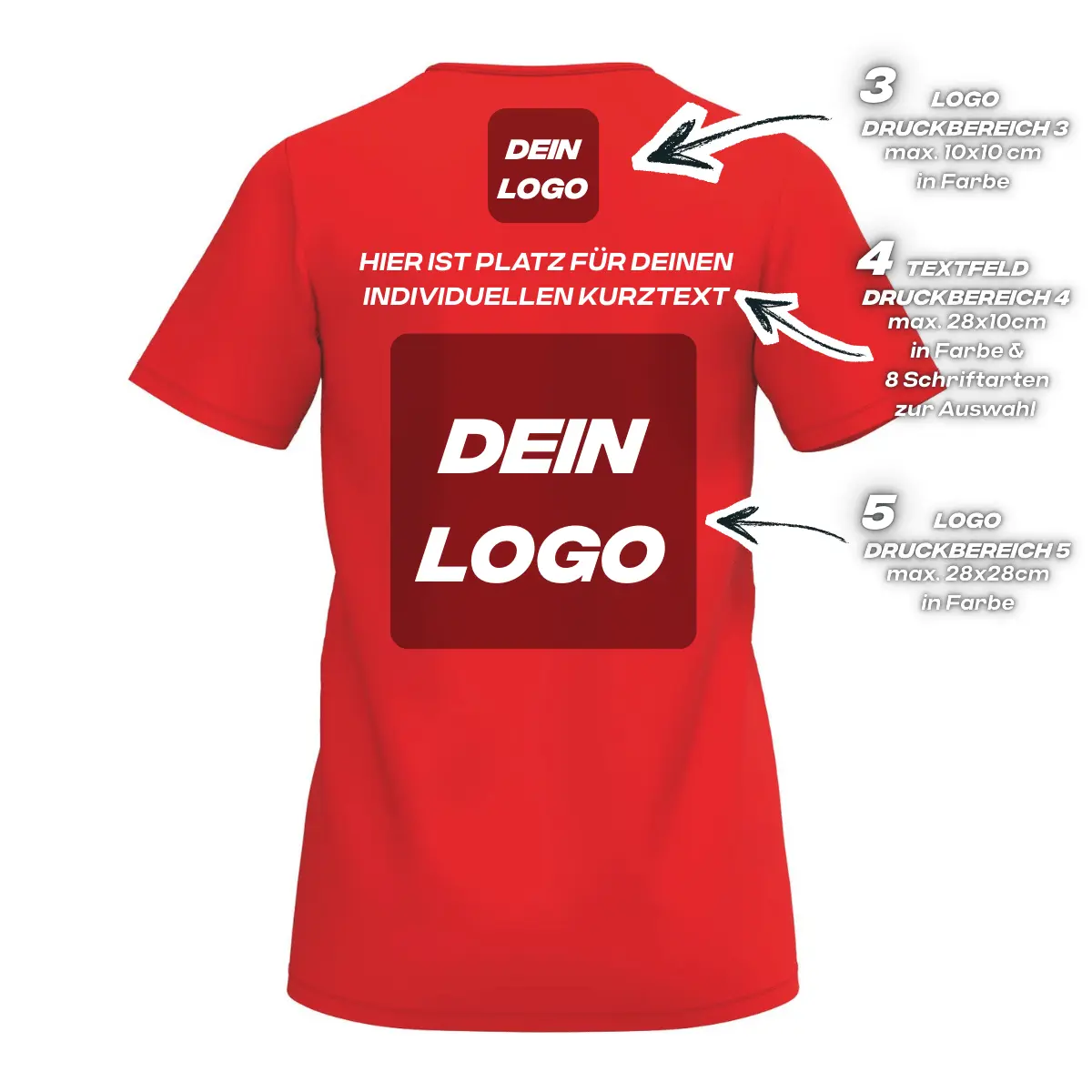Erima Damenlaufshirt Intro Funktionsteamshirt, rot - Image 2