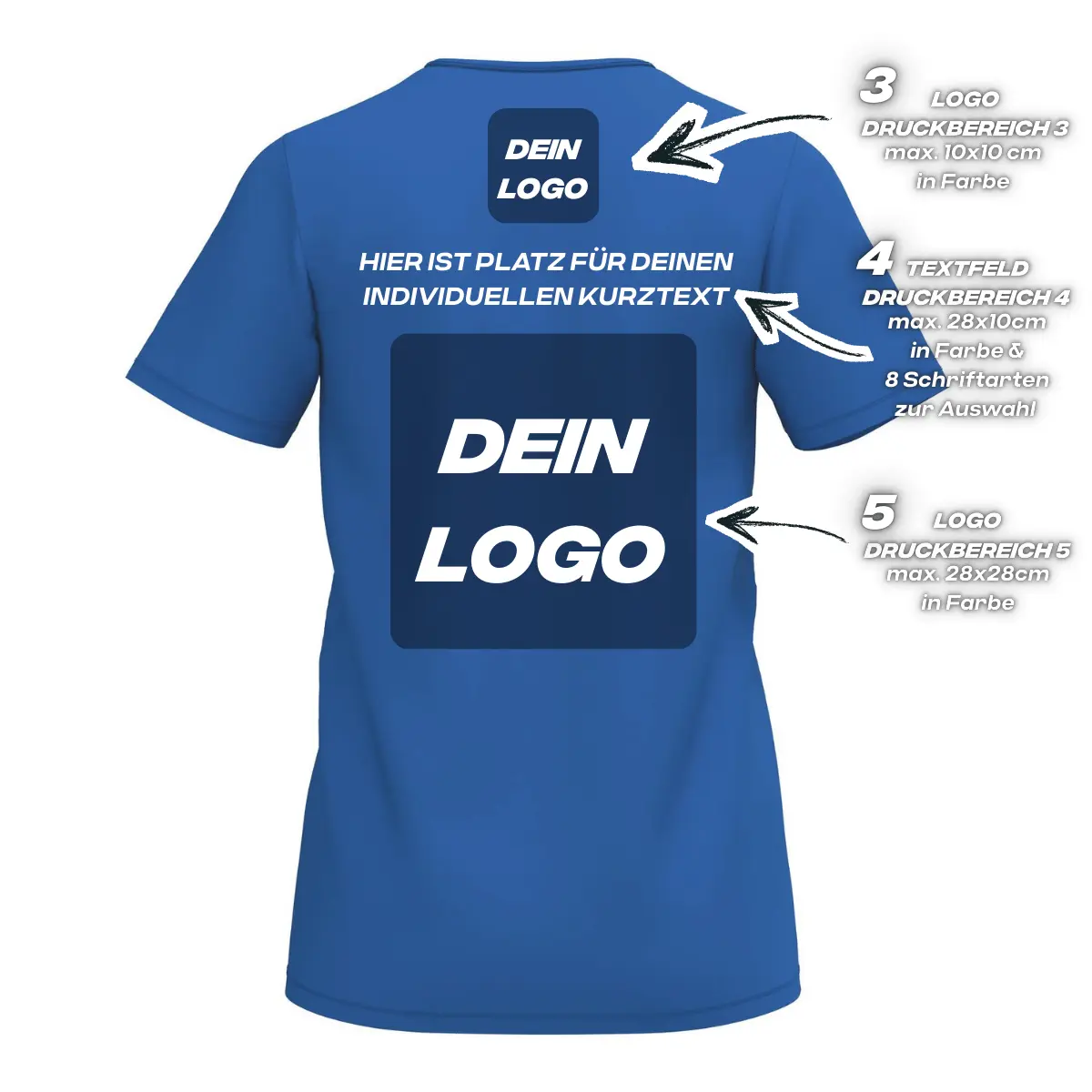Erima Damenlaufshirt Intro Funktionsteamshirt, new royal - Image 2