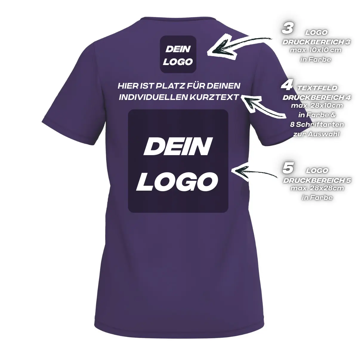 Erima Damenlaufshirt Intro Funktionsteamshirt, violet - Image 2