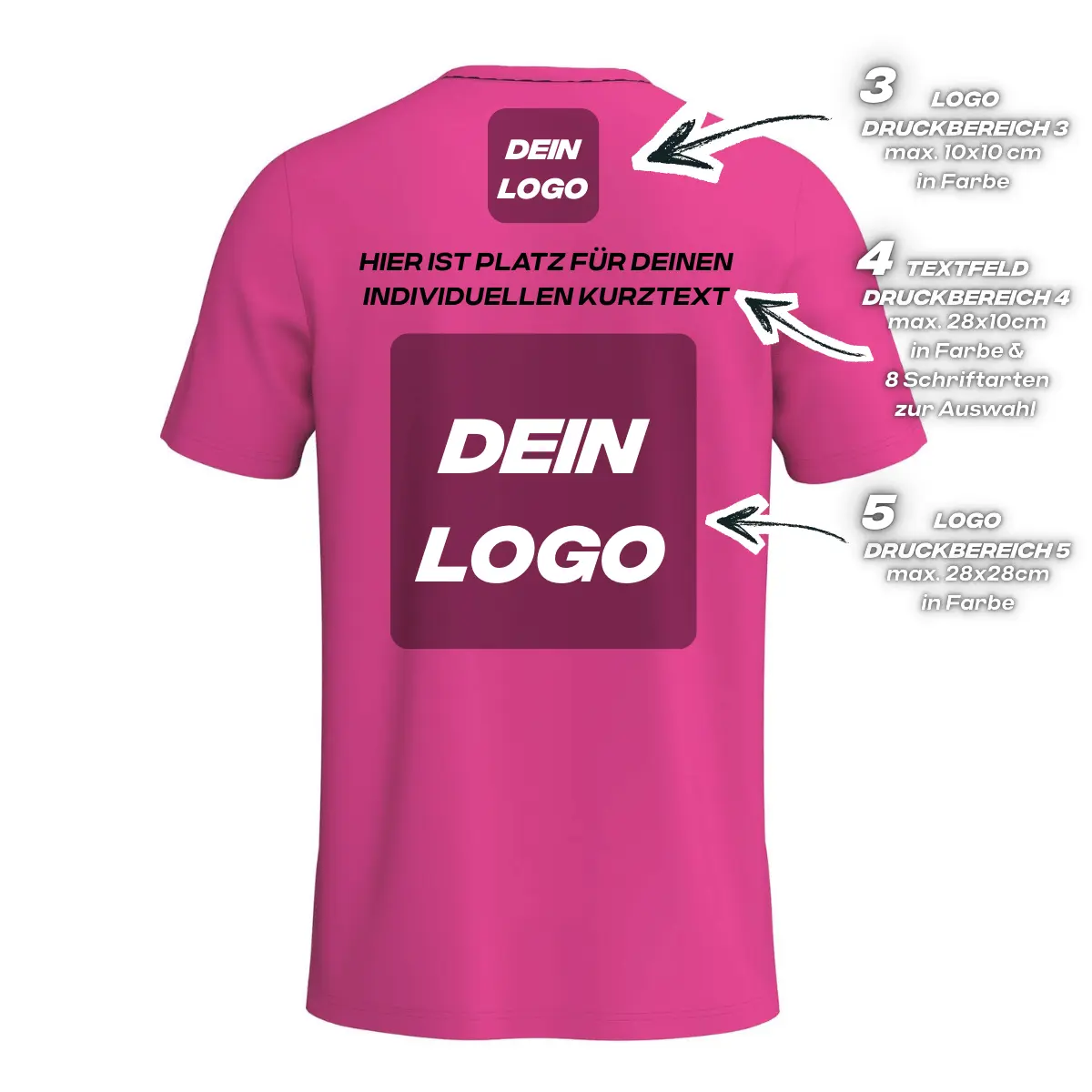 Erima Herrenlaufshirt Intro Funktionsteamshirt, pink - Image 2
