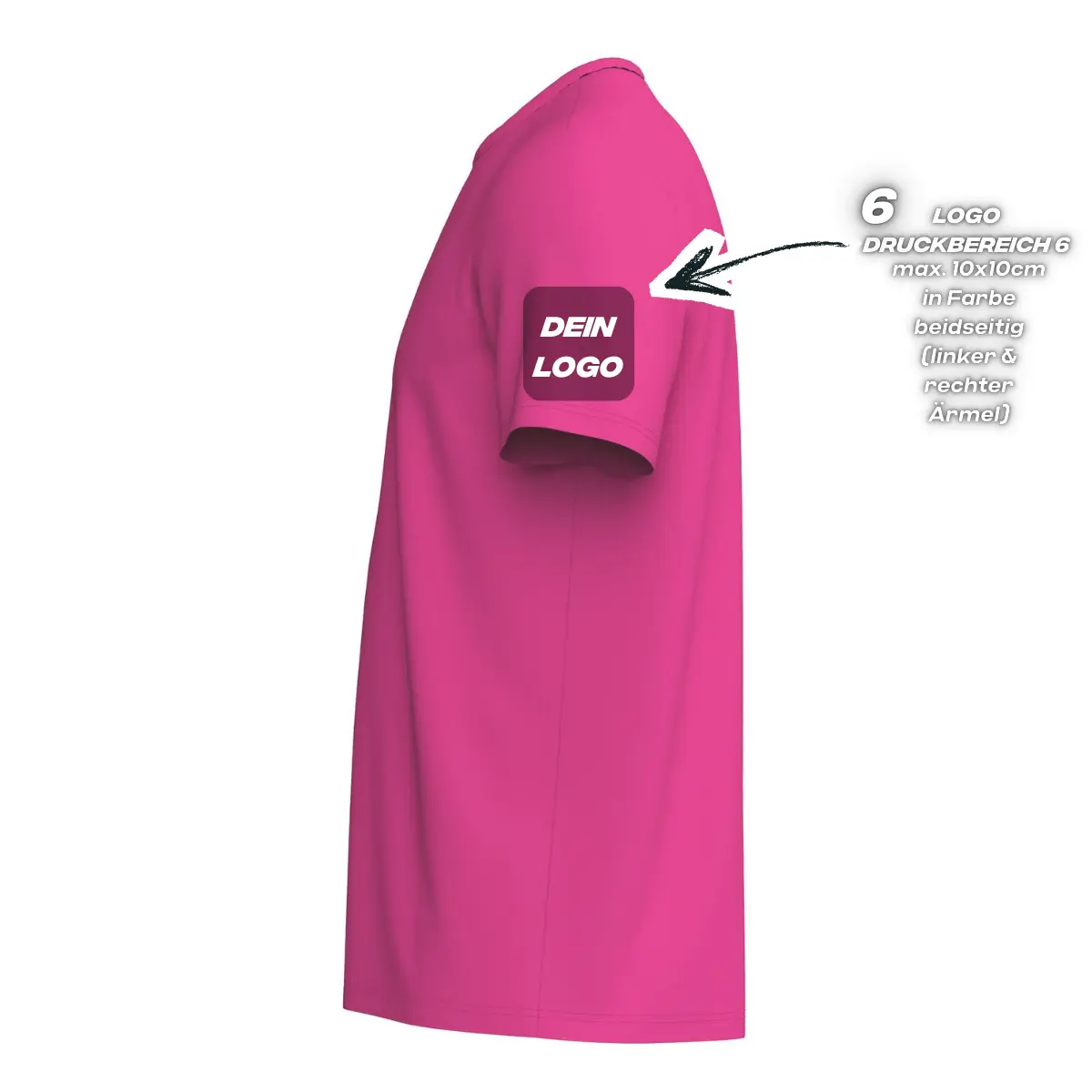 Erima Herrenlaufshirt Intro Funktionsteamshirt, pink - Image 3
