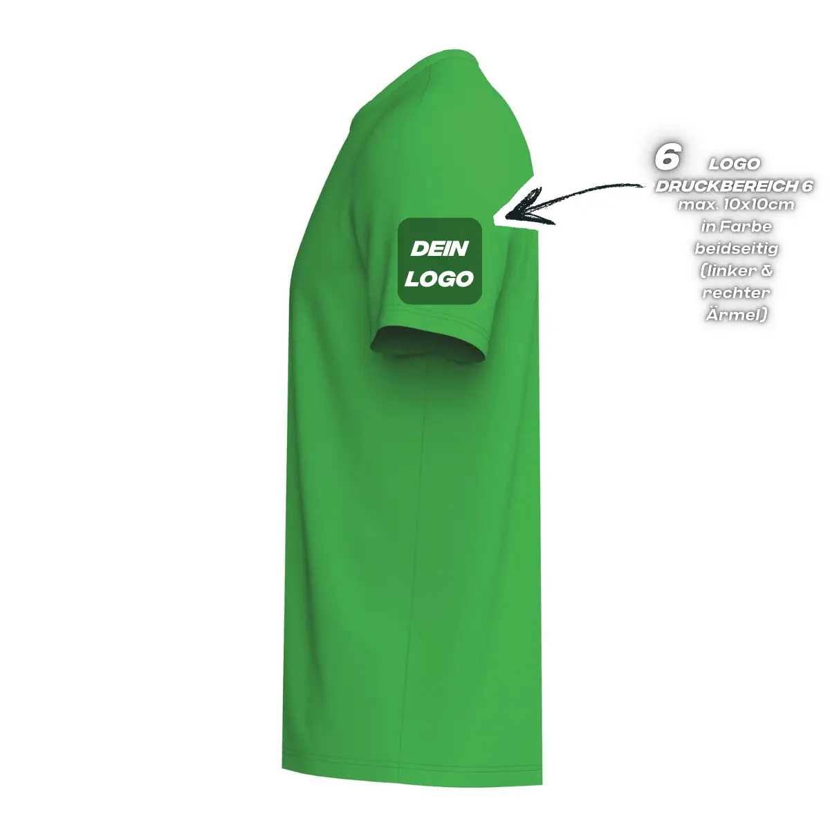 Erima Herrenlaufshirt Intro Funktionsteamshirt, green - Image 3