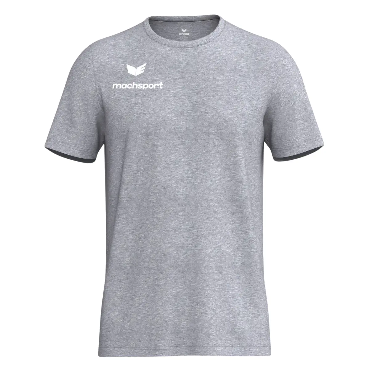 Erima Herrenlaufshirt Intro Funktionsteamshirt, grau melange - Image 4