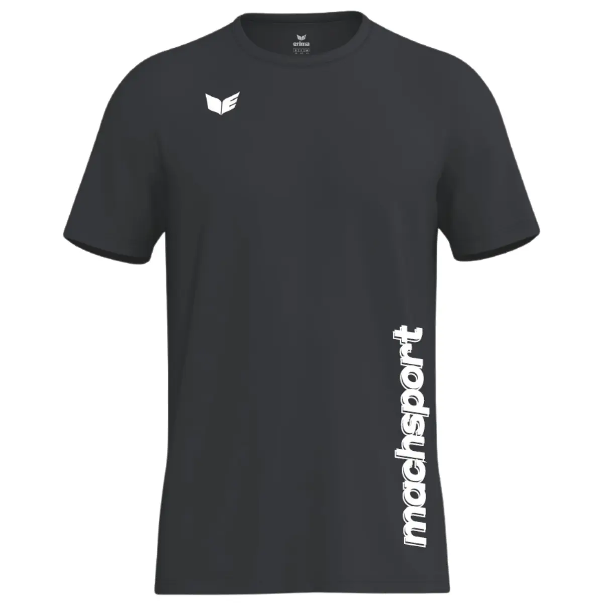 Erima Herrenlaufshirt Intro Funktionsteamshirt, im machsport-Design, Herren Laufshirt für Training, Wettkampf und Teamauftritte