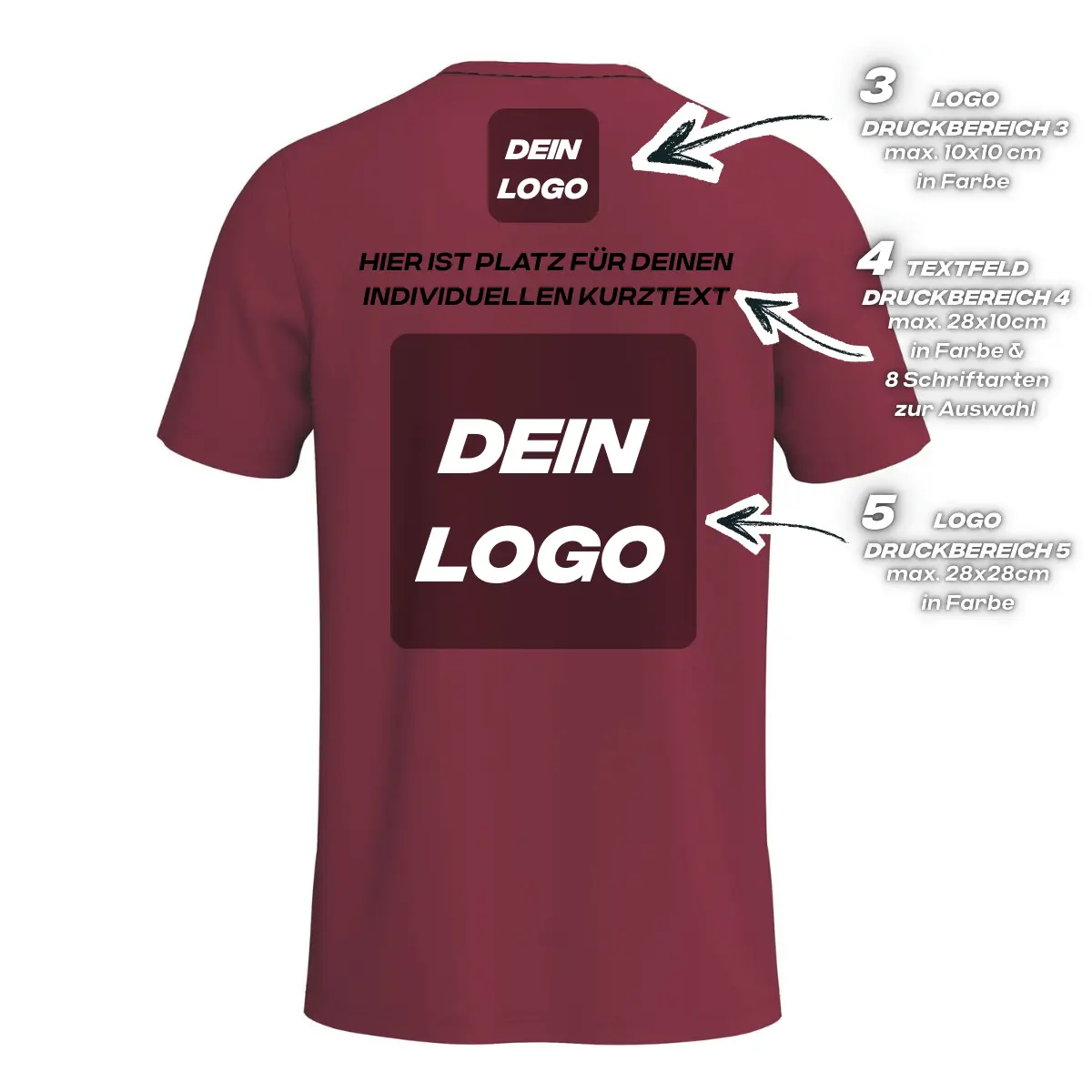 Erima Herrenlaufshirt Intro Funktionsteamshirt, new bordeaux - Image 2