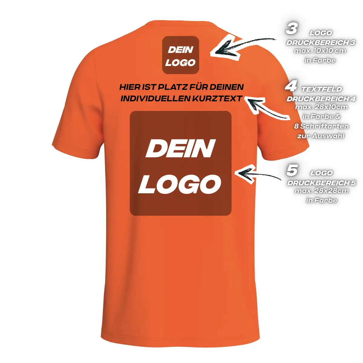 Erima Herrenlaufshirt Intro Funktionsteamshirt, orange - Image 2