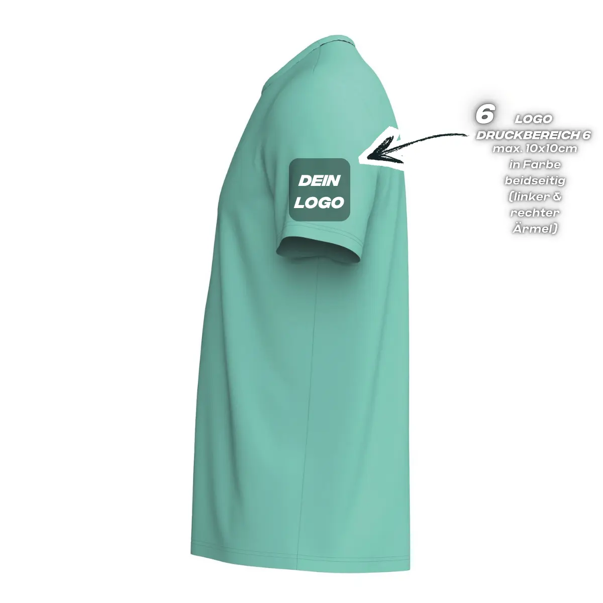 Erima Herrenlaufshirt Intro Funktionsteamshirt, mint - Image 3