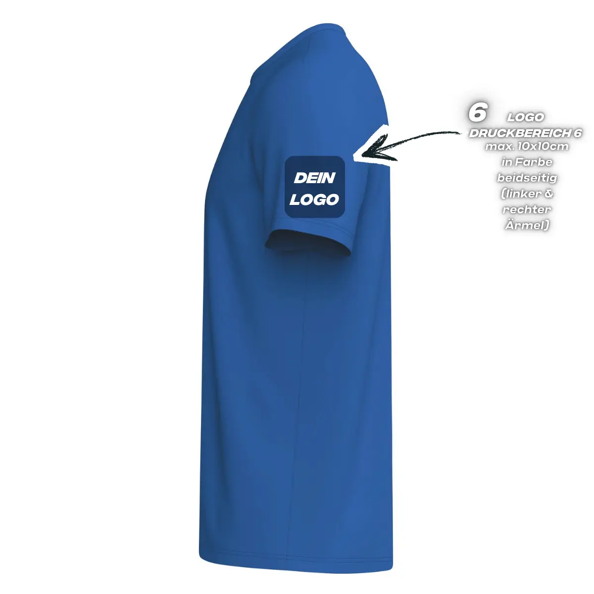 Erima Herrenlaufshirt Intro Funktionsteamshirt, new royal - Image 3