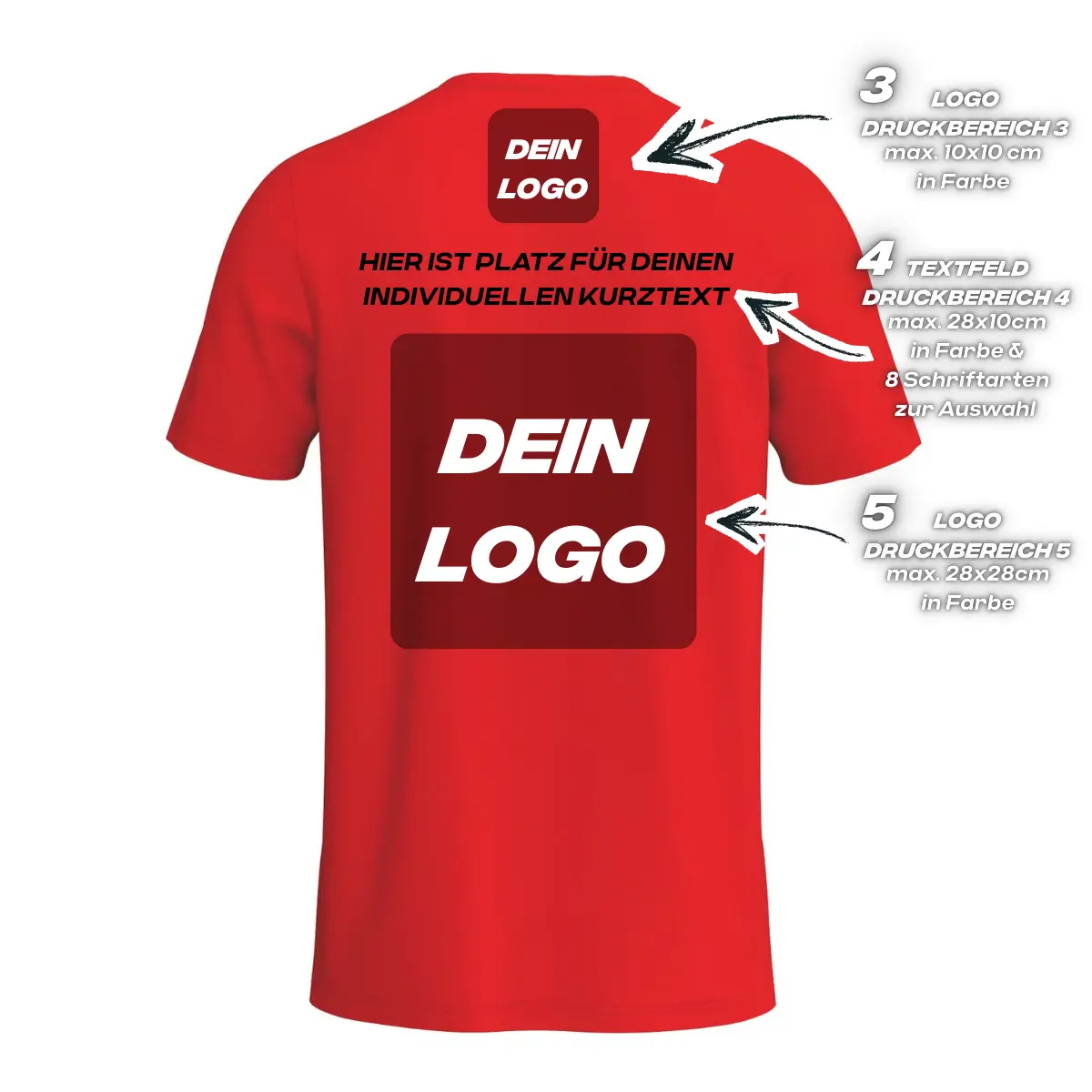 Erima Herrenlaufshirt Intro Funktionsteamshirt, rot - Image 2