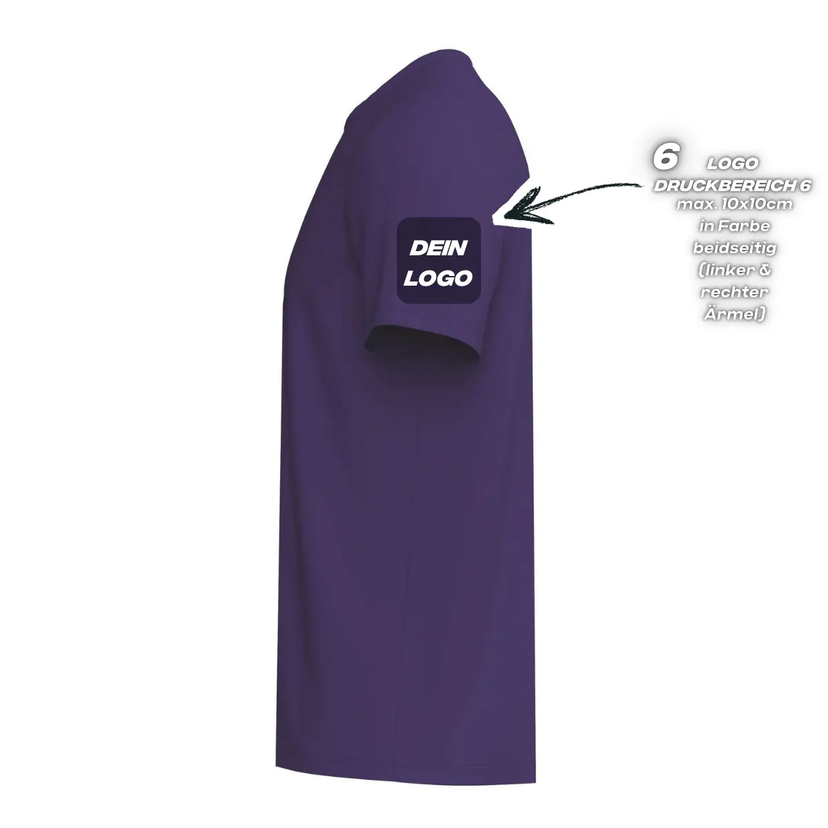 Erima Herrenlaufshirt Intro Funktionsteamshirt, violet - Image 3