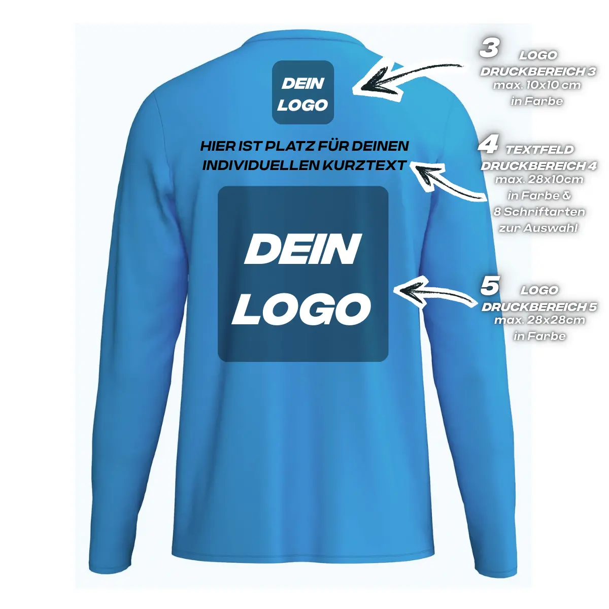 Erima Unisexlaufshirt Intro Funktionsteamshirt longsleeve, curacao - Image 2