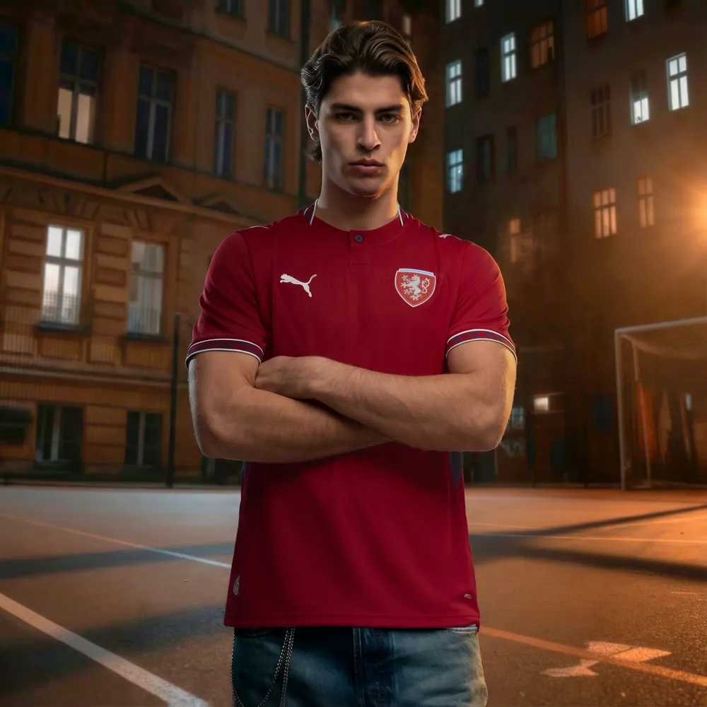 FACR Herrenfußballshirt Home Jersey Replica, Heimtrikot für Spiel und Training mit DRYCELL und recyceltem Polyester - Image 3