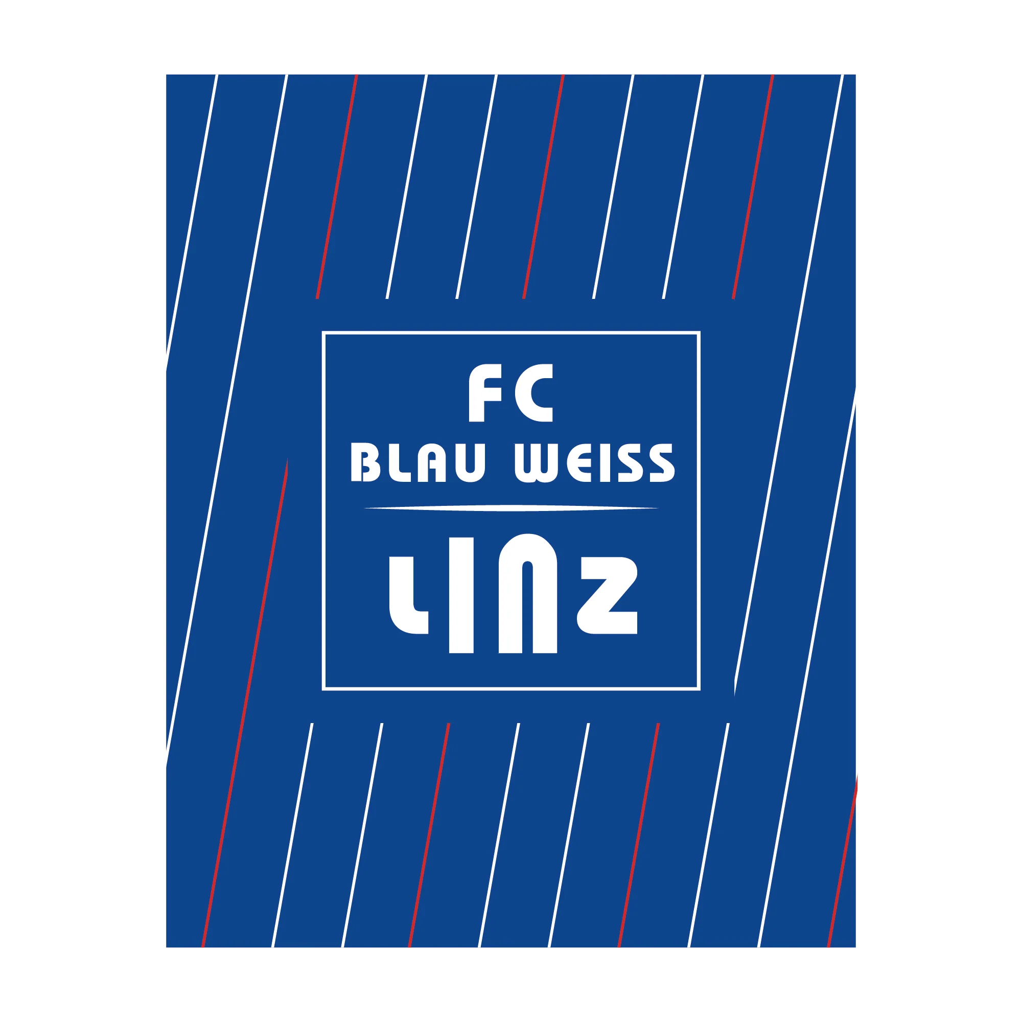 FC Blau-Weiß Linz Fleecedecke 170x130 cm - Image 2