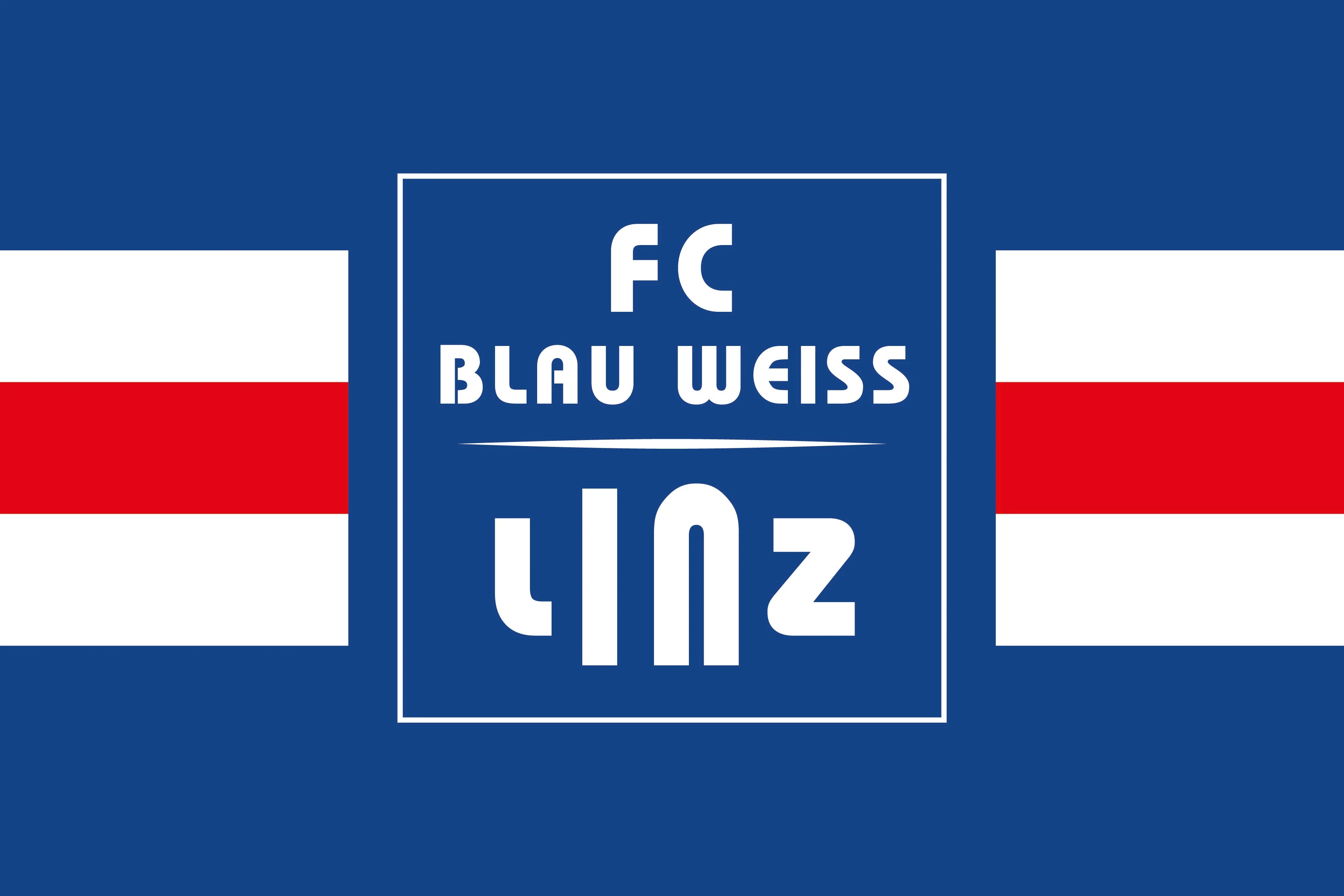 FC Blau-Weiß Linz Stockfahne 40x60 cm - Image 2