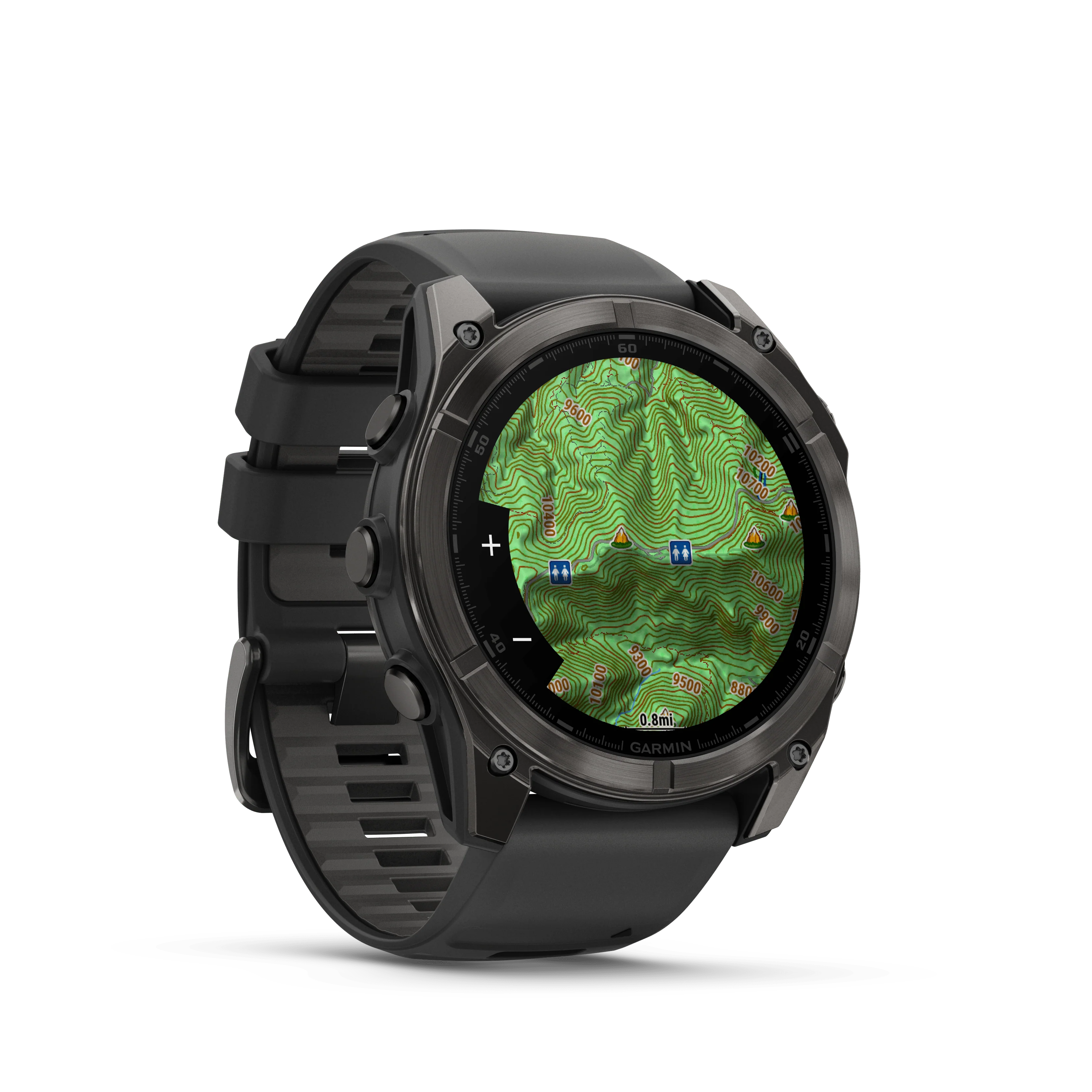 Garmin Fenix® 8 – 51 mm, AMOLED, Sapphire, Schwarz/Carbongrau DLC Titan - Image 11