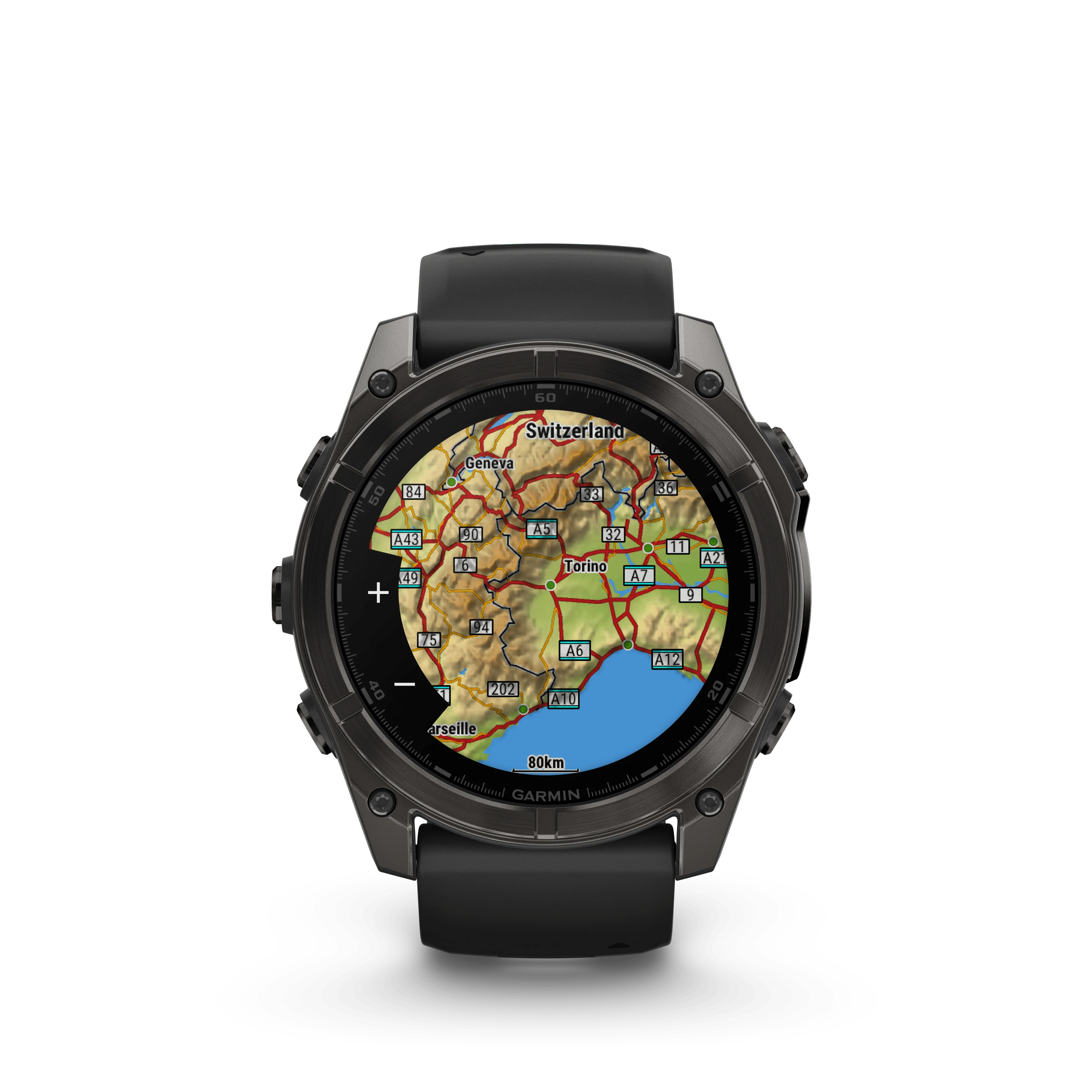 Garmin Fenix® 8 – 51 mm, AMOLED, Sapphire, Schwarz/Carbongrau DLC Titan - Image 5
