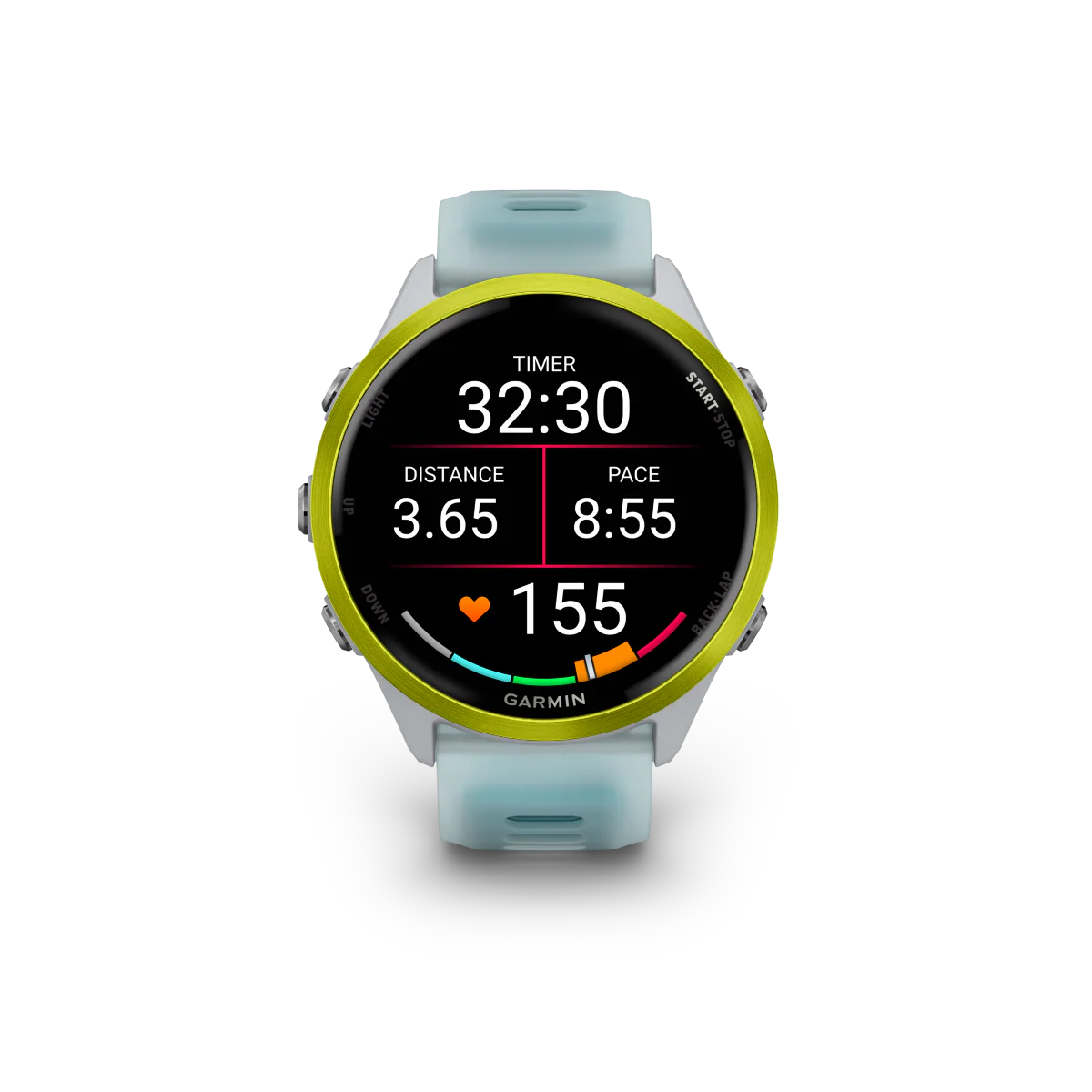 Garmin Forerunner 570 - 47mm Steinweiss/Amp Yellow Aluminium - Image 5